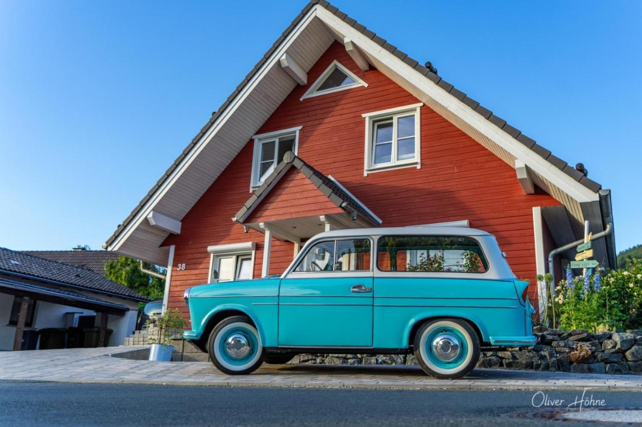Wohnung Im Schwedenhaus Bad Laasphe Exteriér fotografie